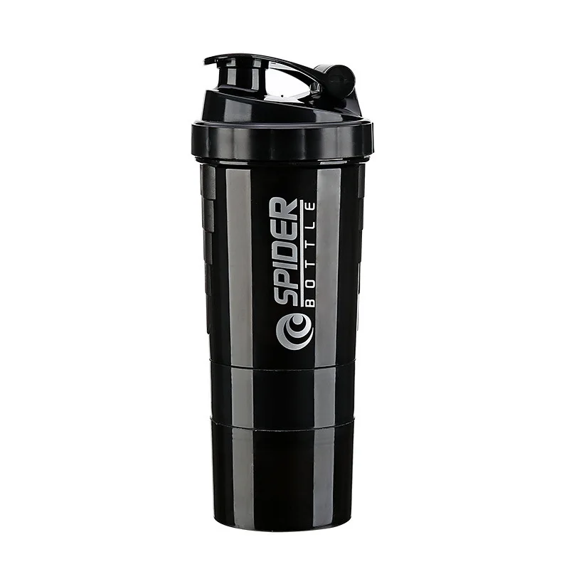 LEOPARD NUTRITION Gym Shaker/Sipper Bottle 400 ml, 100% Leakproof  Guarantee, Ideal for Protein shake, Pre workout and BCAAs, BPA Free  Material (Black Mini Shaker 300ml) 