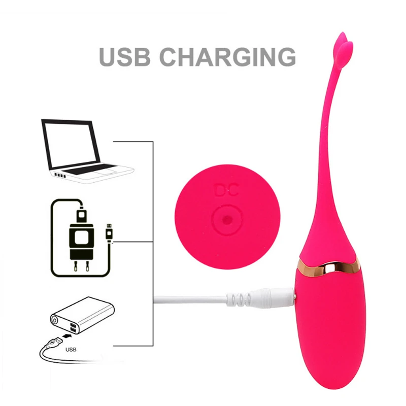 Wearable Whale Vibrator G-Spot Clitoris Massager USB Recharge Wireless Bouncing female masturbator Vibrating Panties Jump Egg