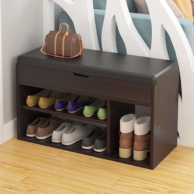 Small Storage Modern Shoe Rack Design Entryway Free Shipping Living Room  Storage Bench Hallway Gabinetes De Sapatos Furniture - AliExpress