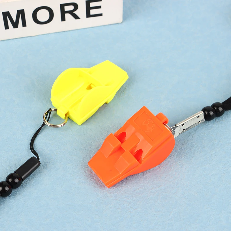 Soccer Football Basketball Sports Whistles 120 DB Three Chamber Referee Whistles Sports Training Supplies