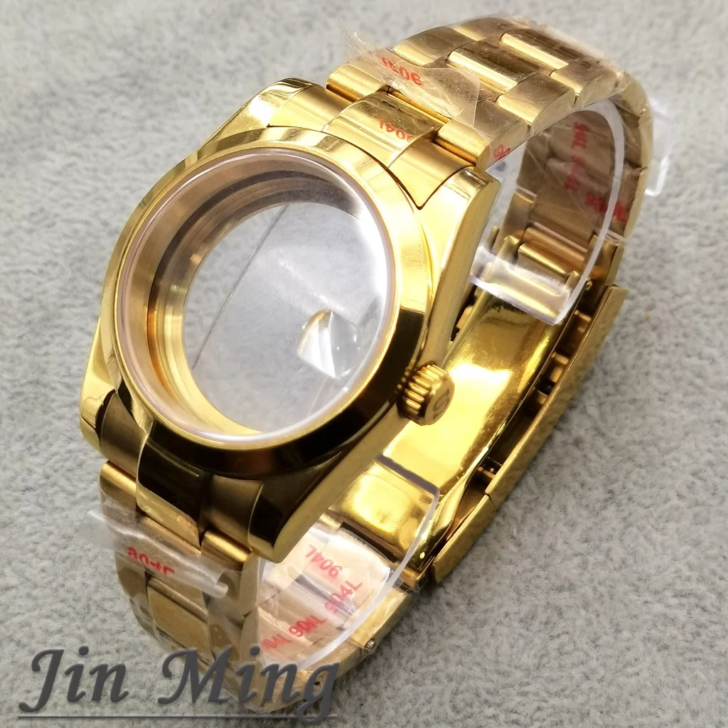 Premium Sapphire Glass Watch Case & Strap, 36mm/40mm, with S Crown