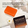 100g Kojic Acid Soap Glutathione Hand Soap Papaya Bath Soap Face Cleanser Makeup Remover 4