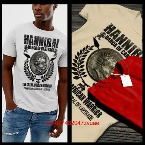 Футболка Ганнибал из картажа, футболка с Африканским завоевателем, черная история, гордость, длинные или Короткие рукава