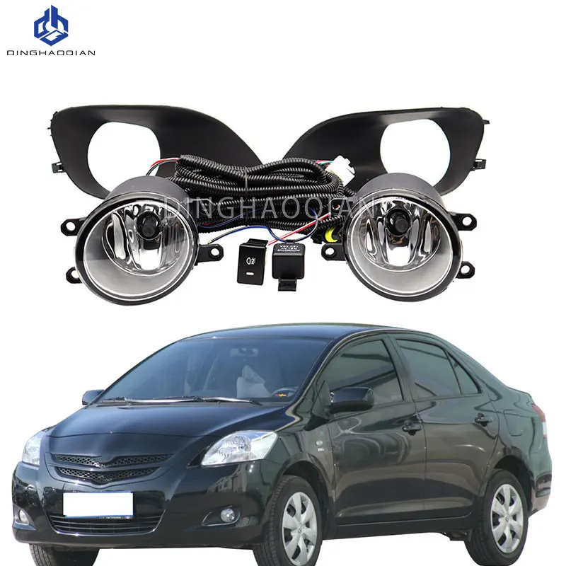 1-set-Fog-Lights-Headlight-for-Toyota-Yaris-Sedan-Belta-Vios-2007-2008 ...