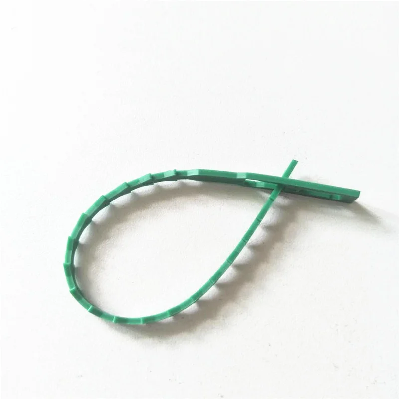 HARFINGTON Kabelbinder 200 Mm, 50 Stück, Selbstsichernd, Grün – Nylon-Kabelbinder Für Garten, Werkstatt, Büro Mit 18 Kg Zugfestigkeit
