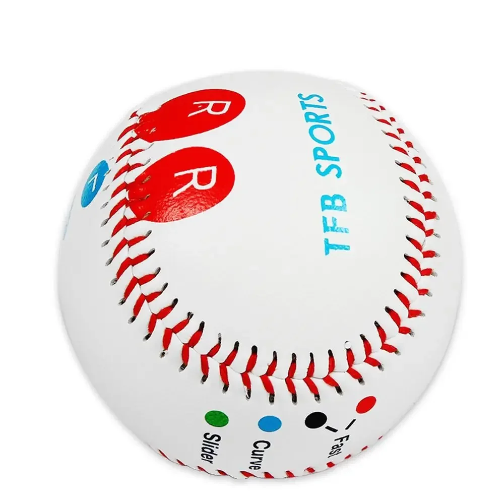 Baseball Nr. 9Softball Hardball Training Handgefertigte Bälle Fitnessprodukte Weiß Sicherheit Kinder Baseballs Herren Übungsteamspiel