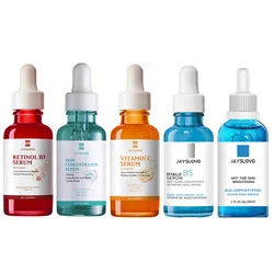 Concentrated Serum Anti Aging Pure Retinol Vitamin B3 Vitamin C Niacinamide Serum Facial Essence Blue Copper Peptide Base 30ml