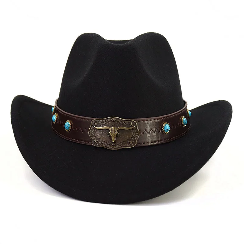 

Men's cap cowboy cowgirl hat new 2023 accessories luxury elegant women's hats jazz country free shipping panama fedora cow head