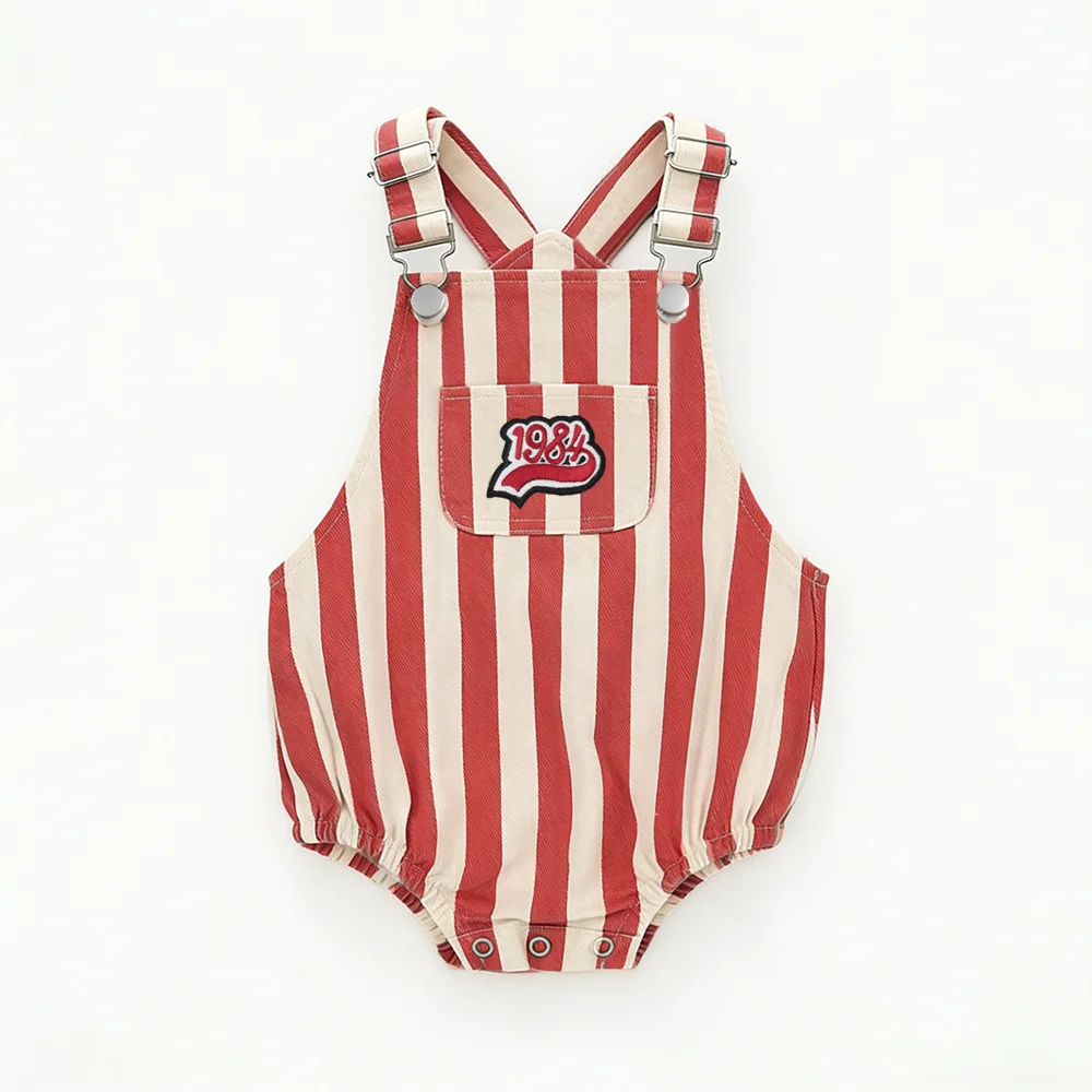 Fashion Spring Summer Toddler Boy Romper Casual Suspender Baby Overalls Infant Girl Clothing 5
