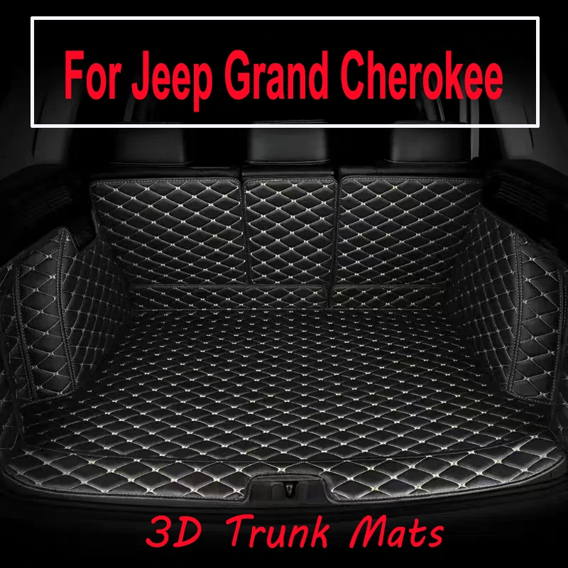 

Автомобильный коврик для багажника для Jeep Grand Cherokee WK 2003 ~ 2010, автомобильный искусственный внутренний декор, водонепроницаемые защитные накладки, автомобильные аксессуары