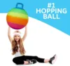 Diameter 18 Inch Ourdoor Toy Sports Hopping Ball for Kids Amazing Space Hopper Ball Safe and Durable Jumping Ball with Handle 6