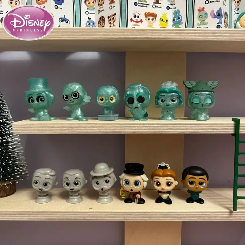

Disney Doorables New Rare Complete Set Sarafina Scar Banzai Goofy Anime Figures Big Eyed Doll Cartoon Model Toys Kids Gift