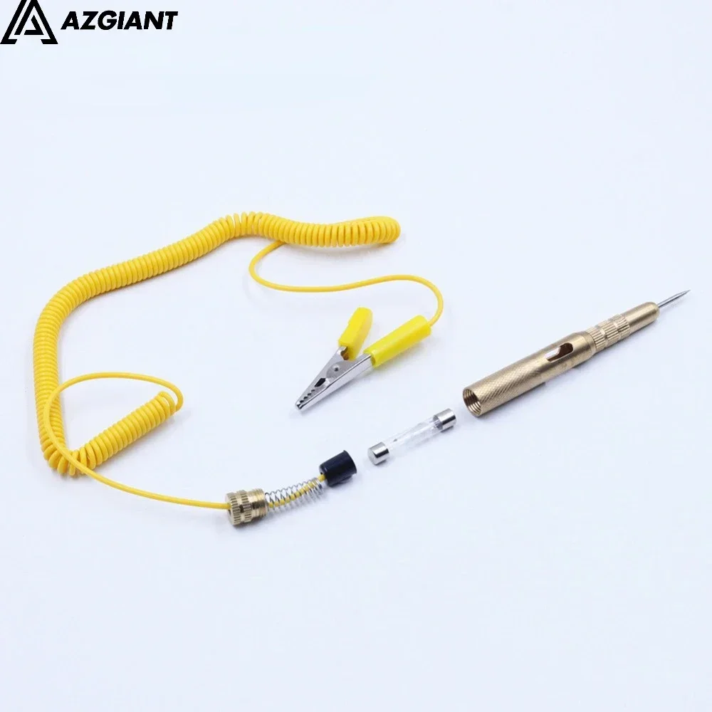 copper spring extend Car Circuit Tester DC 6V 12V 24V Voltage Auto Vehicle Gauge Test Light Measuring Pen DC Tester LED bulb car light tester circuit detector probe pen tester voltage test pen circuit tester