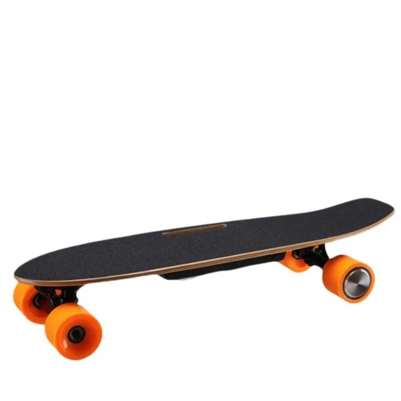 Electric Skateboard, Four-wheel Small Fish Board, Commuting Road Adult And Children's Skateboard