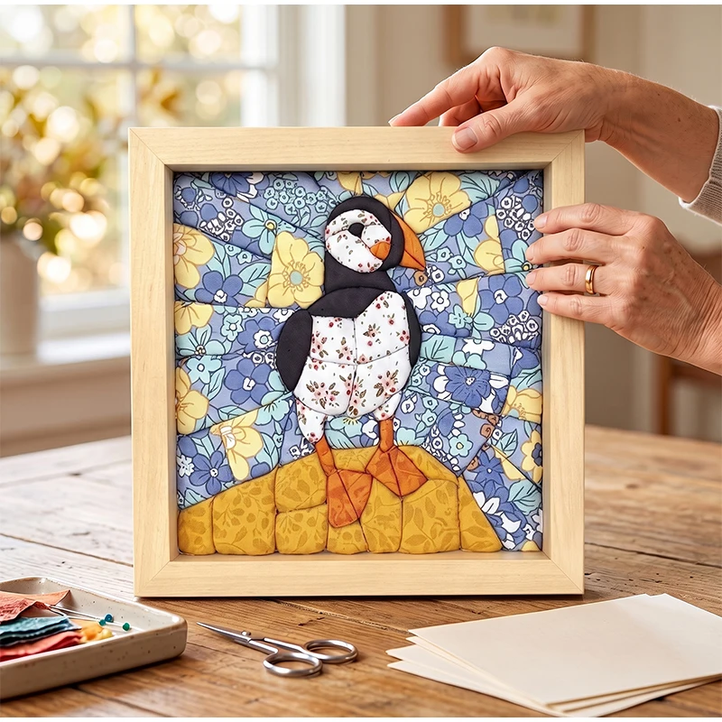 Creative Fabric Art Kit for Adults – DIY Christmas Wall Decor & Handcraft Kit