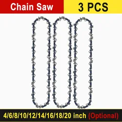 Versatile Chainsaw Chain Blade - Multiple Sizes and Pitch Options Available - 18 inch 058 72 DL (3PCS Chain)