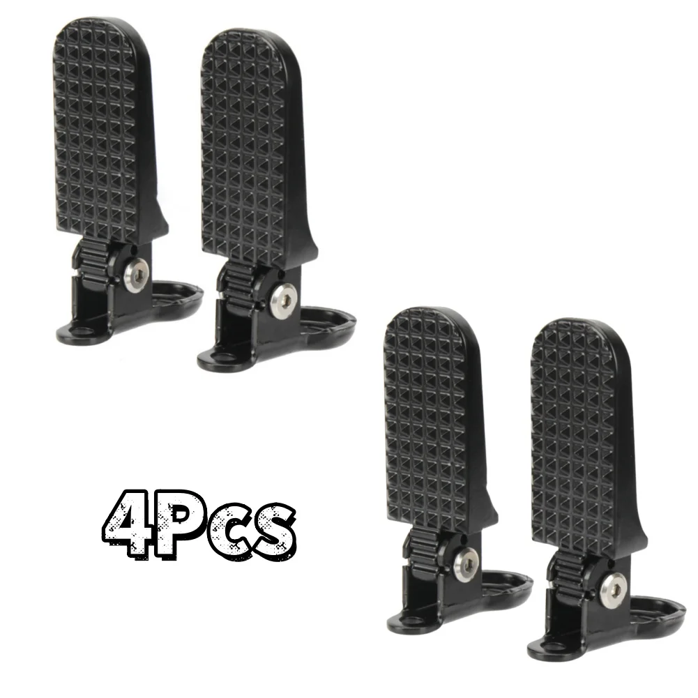 Foldable Aluminum Alloy Anti-Slip Rear Bicycle Pedal
