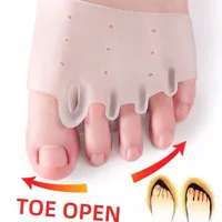 Correcteur d'oignon pour femmes, séparateur d'orteils, séparateurs de doigts, séparateur Haluksy, épandeur d'orteils, correcteur d'hallux Valgus 5
