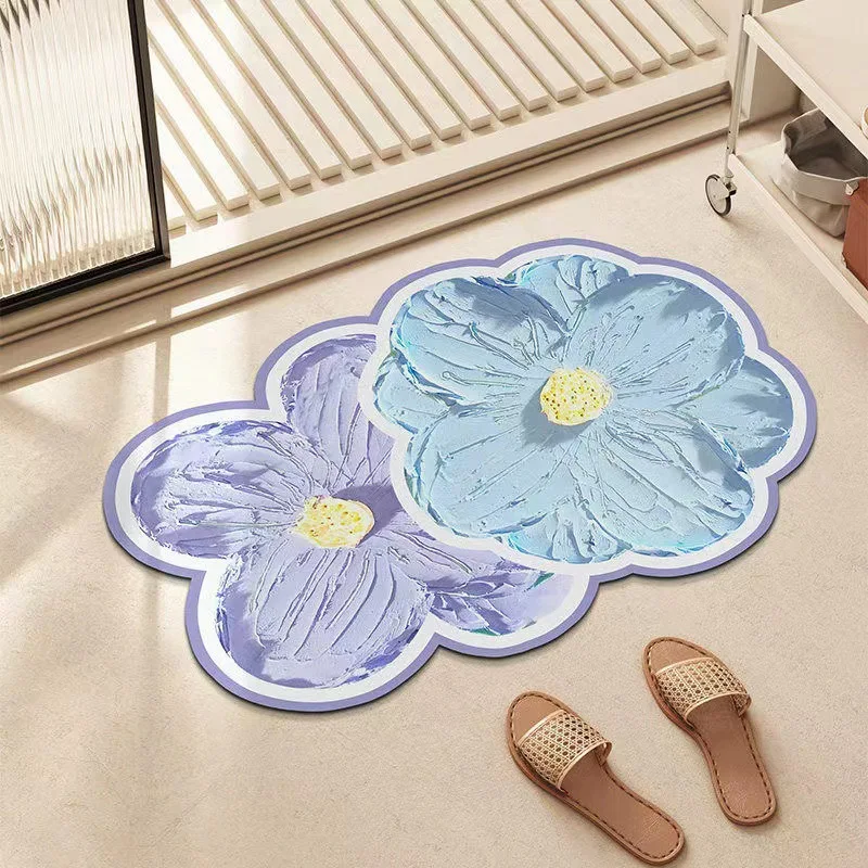 

Daisy Diatom Mud Floor Mat Carpet rugs