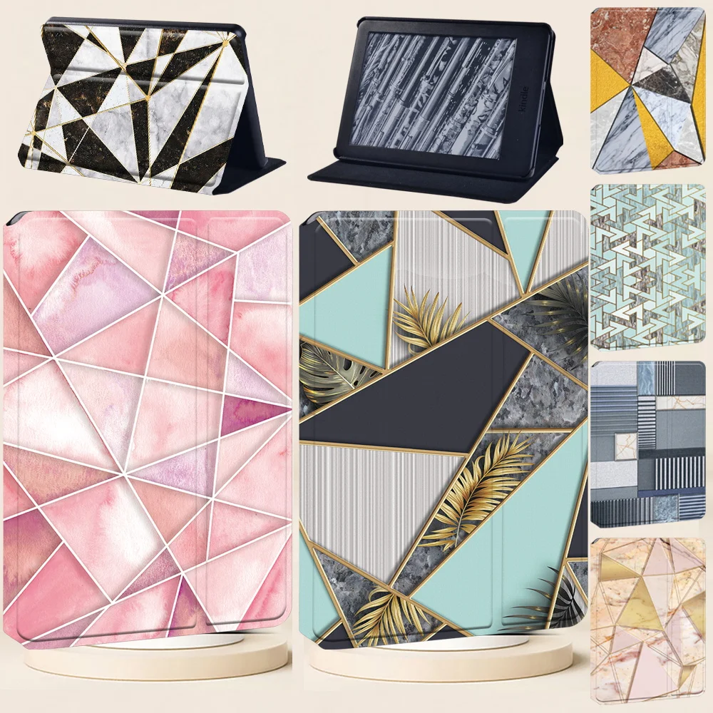 Per Custodia Per Tablet Paperwhite 5/Kindle 10Th/Kindle 8Th Gen/Paperwhite 4/Paperwhite 1 2 3 Pu Forma In Pelle Stampa Proteggi Copertina