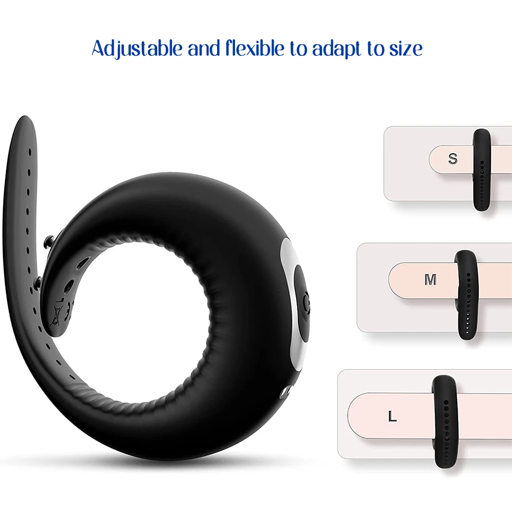 Waterproof Rechargeable Male Penis Ring for Delayed Ejaculation