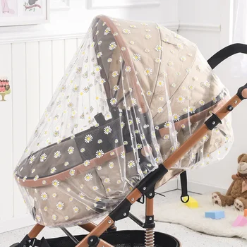 Baby Cart Sunshade Mosquito Net Universal Pram Net Buggys Insect Fly Net Protection Cover for Stroller Pushchair 1