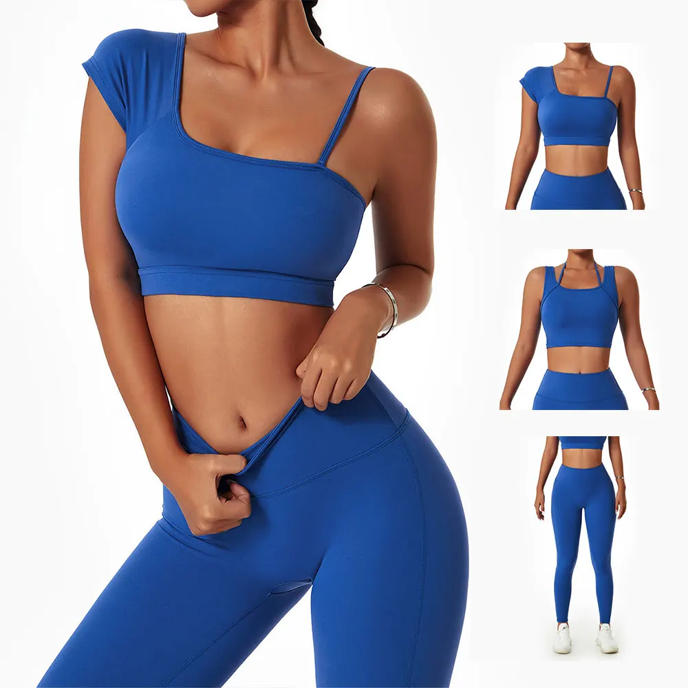 

Yoga Set Workout Clothes For Women Sport Set 2 Piece Gym Sets Womens Outfits Fitness Suit Leggings Women Sports Bra Sportwear