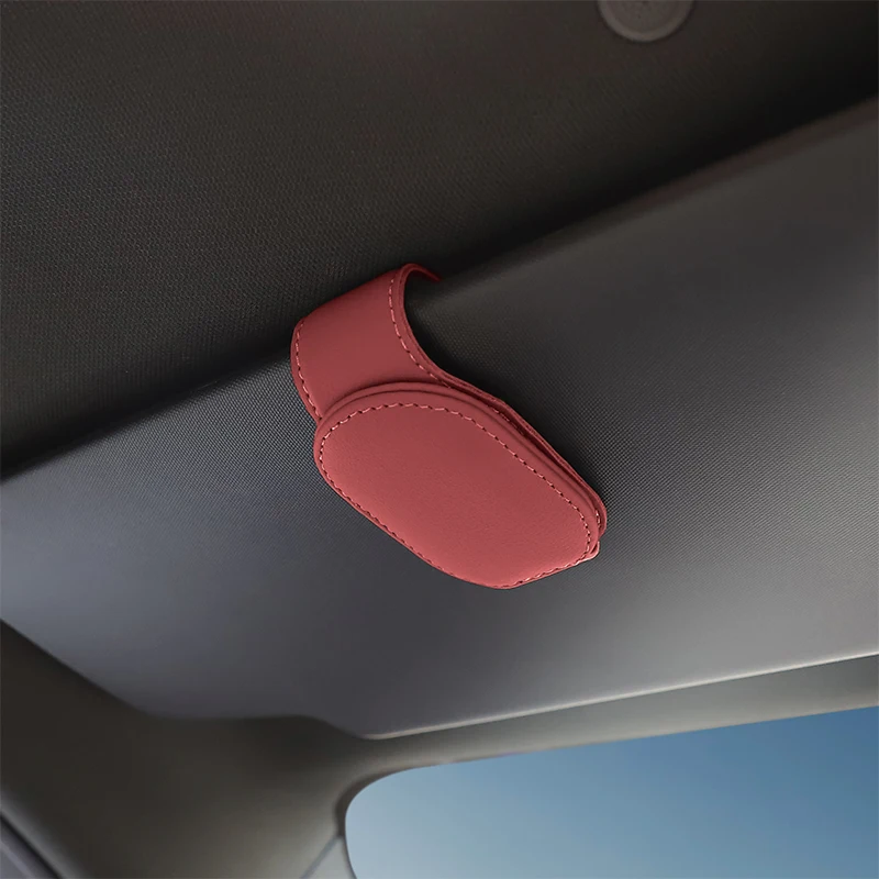 

Car Magnetic Suction Glasses Clip Car Sunshade Sunglasses Frame Car Multi-functional Card Ticket Clip Car Assecories Interior