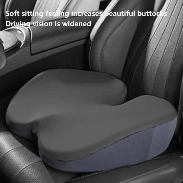 Extra Large Seat Cushion Comfortable Enhanced Memory Foam Pads for Car Seat  Office - AliExpress