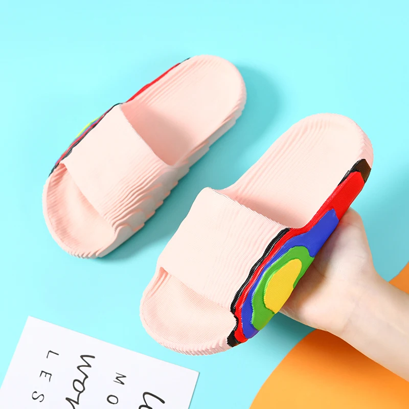 2022 New Children's Slippers Boys Girls Indoor Beach Swimming Loafer Kids Cartoon Home Shoes Summer Baby Zebra |