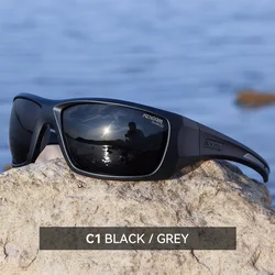 Outdoor Sports Polarized Sunglasses with UV Protection and TR90 Frame - Unisex Eyewear with Case (Only Sunglasses)