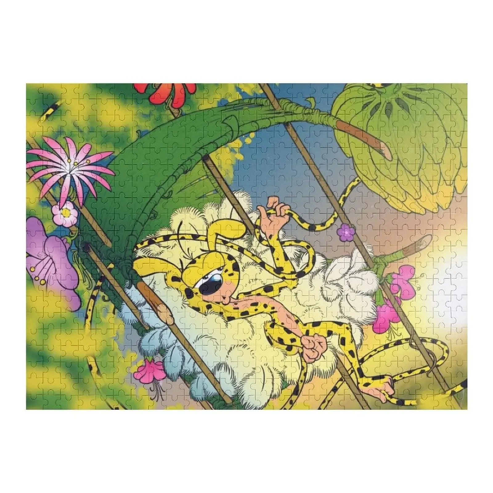 

Marsupilami in nest Jigsaw Puzzle Jigsaw For Kids Custom Child Puzzle