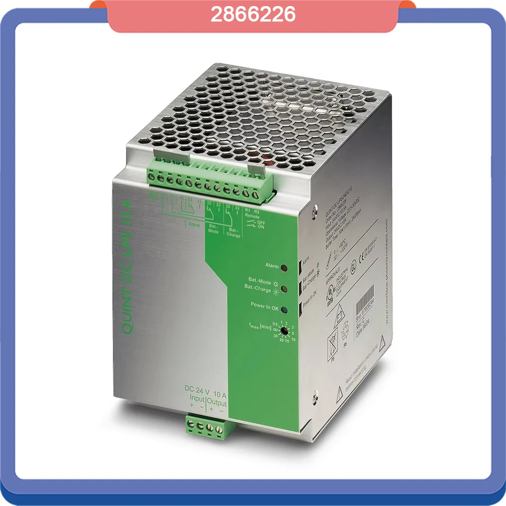 2866226 For Phoenix Power Supply QUINT-DC-UPS/24DC/10 3 2866226 For Phoenix Power Supply QUINT-DC-UPS/24DC/10