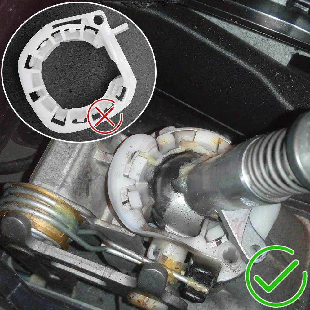 Car Shifter Bearing Shell Gearstick Lever Rod Damping Linkage Pivot Bushing Insulator Shift Arm Ball For Audi A3 8P Q3 8U TT 8J