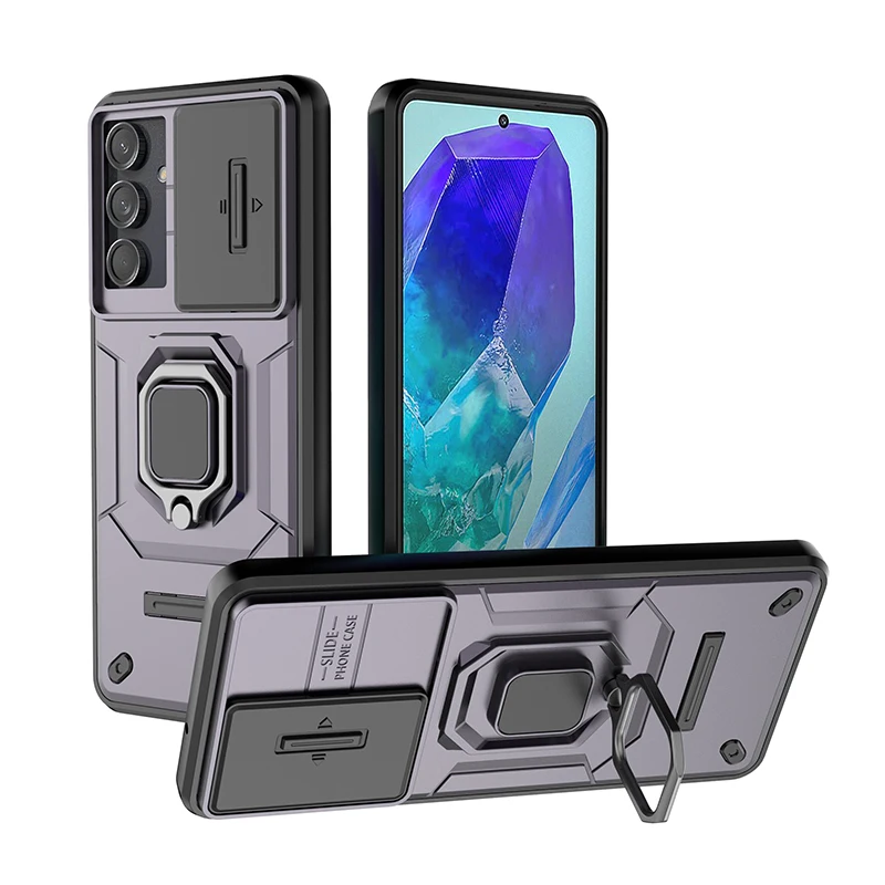 Battle Bear Military Grade Anti-Drop Case with Sliding Window and Ring Stand