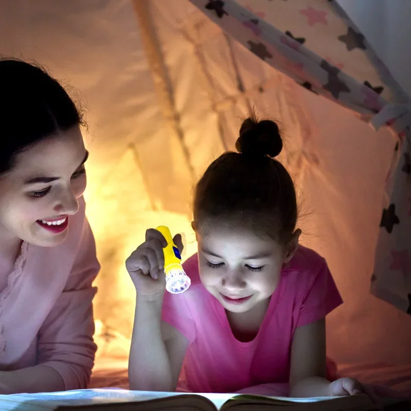 Mini Children LED Flashlight Lamp Toy