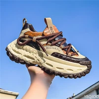 Hommes printemps été nouvelle mode polyvalent à semelles épaisses hauteur augmentant chaussures décontracté confortable hommes chaussures de sport 6