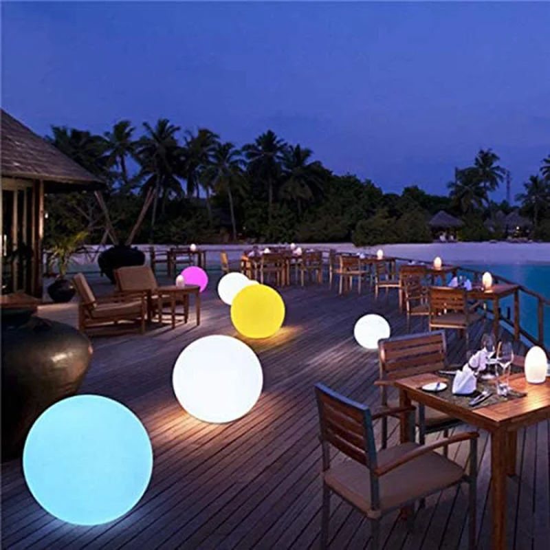 

Solar Floating Ball Light Swimming Pool Light Waterproof Lawn Ballon Lamp Home Party Garden Decor Solar Floating Lights Ball