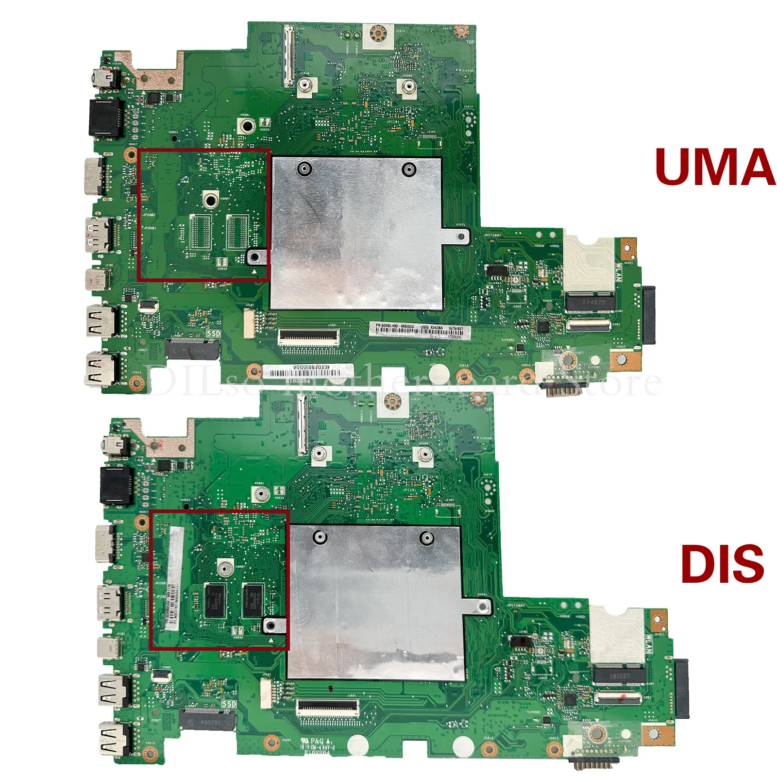 Kefu X542bp Computador Portátil Motherboad para Asus Vivobook X542ba X542ba A580b K580b Mainboard com E2-9000 A6-9220 A9-9420 Cpu V2g Uma Gpu - Imagem 5