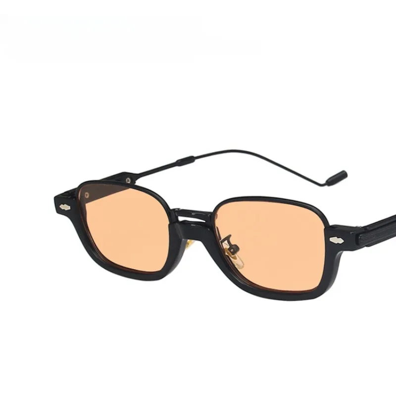 

New Vintage Fashion Sunglasses for Women Metal Square Frame Luxury Shades Pink Sun Glasses UV400 Eyewear Lentes De Sol Mujer