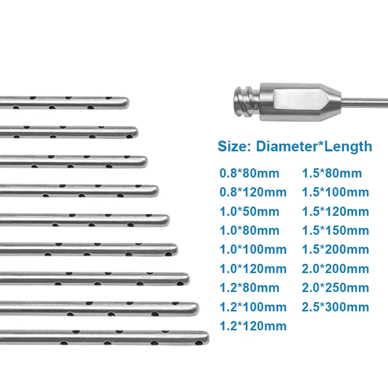 moderate multiport harvester nanofat grafting cannula both end bevel microfat harvesting cannula for liposuction Beauty Plastic Surgery Micro Cannula Water Injection Needle Liposuction Tools Liposuction Cannulas