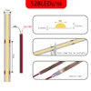 COB LED Strip Light High Density Linear Lighting 480/528Leds/m Flexible Tape Warm Natural White Red Blue Green Decor DC12 24V 3