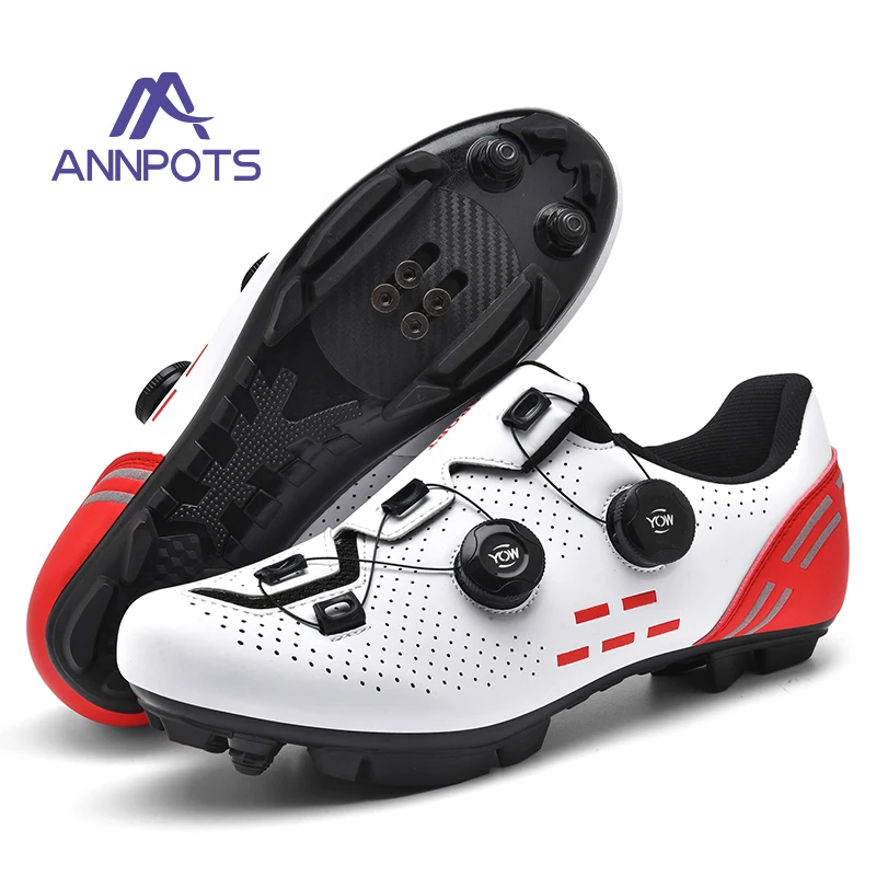 New Men's Cycling Shoes Nonslip Mountain Bike Shoes Racing Outdoor Women's sapatilha ciclismo mtb Unisex Road Cycling Sneakers 1