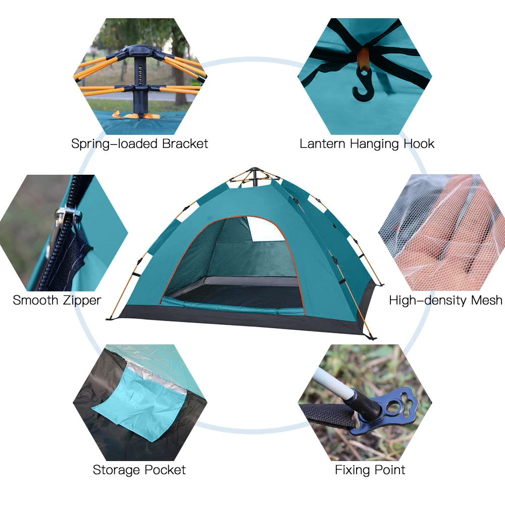 Pop Up Water-Resistant Tent 5
