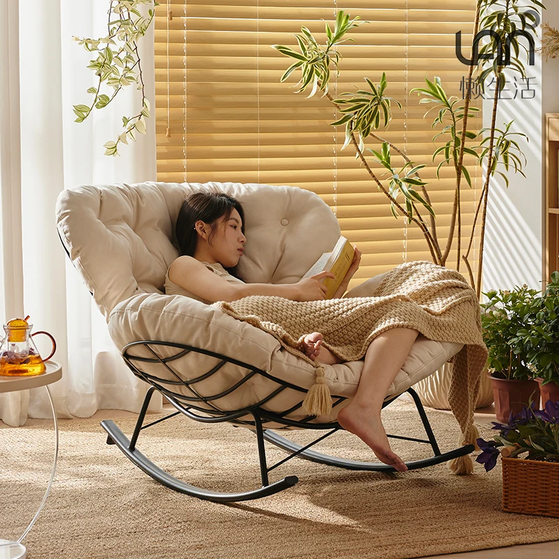 

Dresser Professional Living Room Chair Lazy Rocking Lounge Chair Recliner Bedroom Throne Modern Poltrona Lounge Suite Furniture