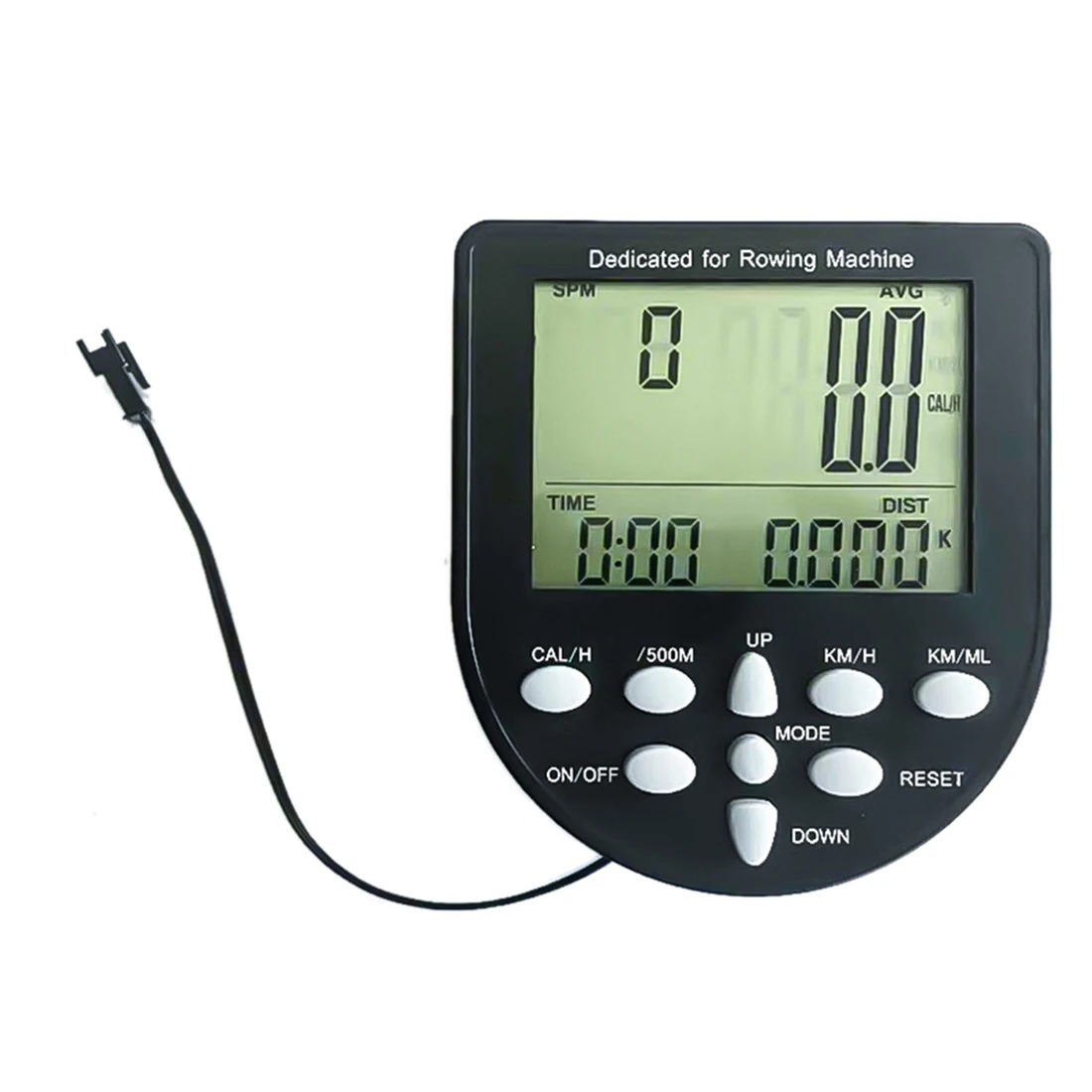 

Rowing Machine Counter Bluetooth APP Electronic Watch for Magnetoresistive Rowing Device Fitness Equipment Monitor
