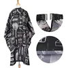 1PC Barber Tools Cutting Hair Waterproof Cloth Salon Barber Cape Hairdressing Hairdresser Apron Haircut Tool pattern Capes 1
