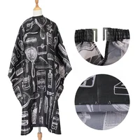 1PC Barber Tools Cutting Hair Waterproof Cloth Salon Barber Cape Hairdressing Hairdresser Apron Haircut Tool pattern Capes 1