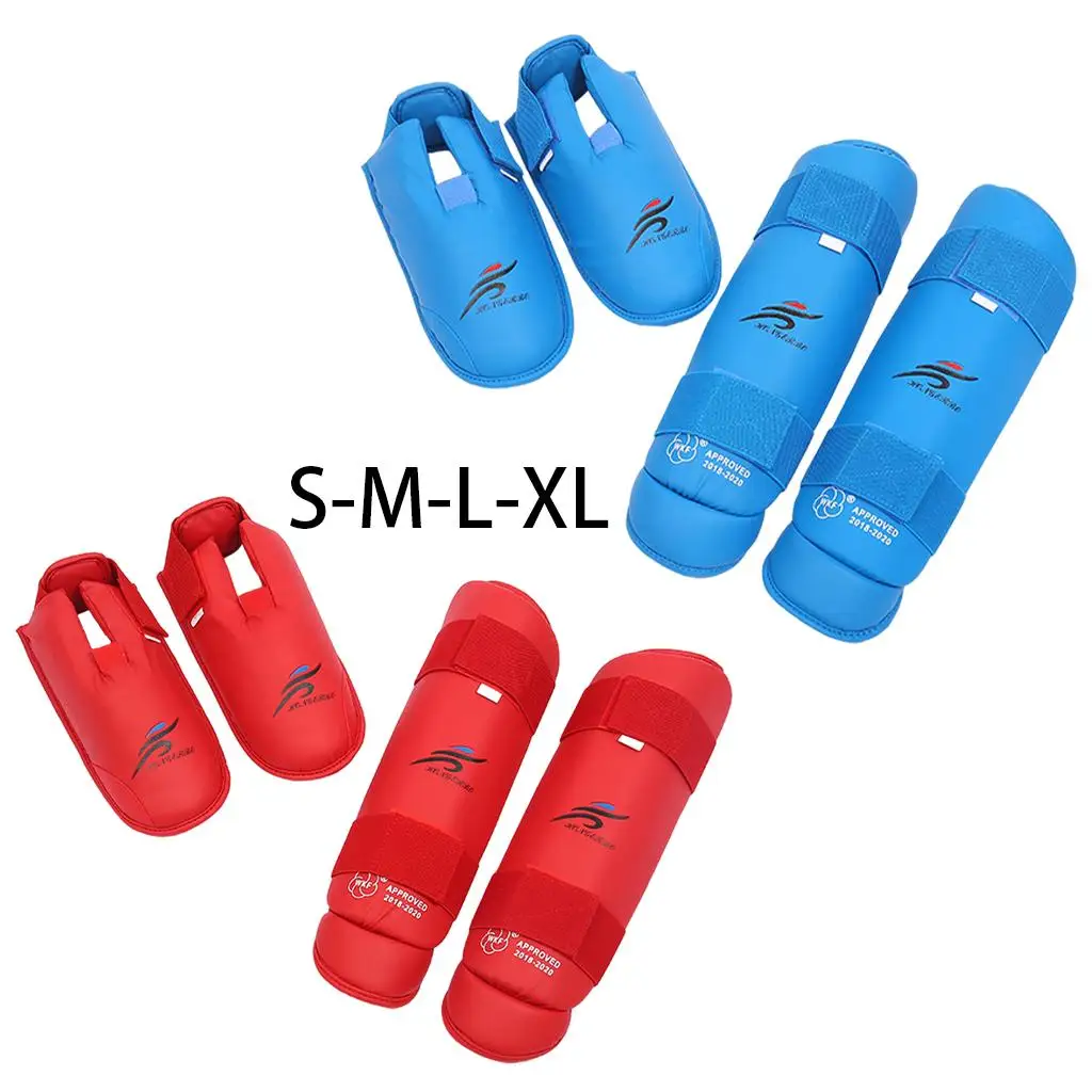 

Shin Instep Protectors Leg Protector Foot Protector Taekwondo Boxing