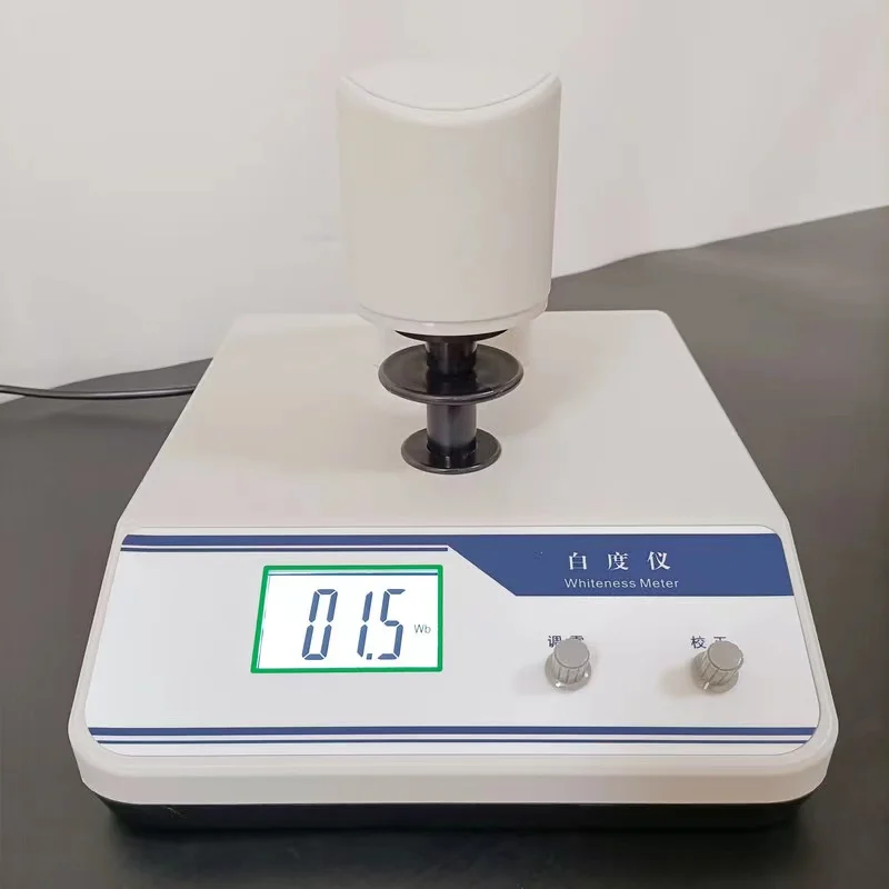 Bench top paper flour paint digital whiteness meter grain whiteness meter ( LED light source )